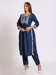 Denim Nayra Top's Bottom