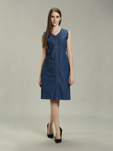 Denim Solid One piece Both Side Pocket with belt