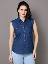 Denim Solid Shirt