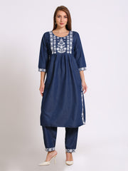 Denim Nayra Top's Bottom