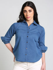 Denim Solid Shirt